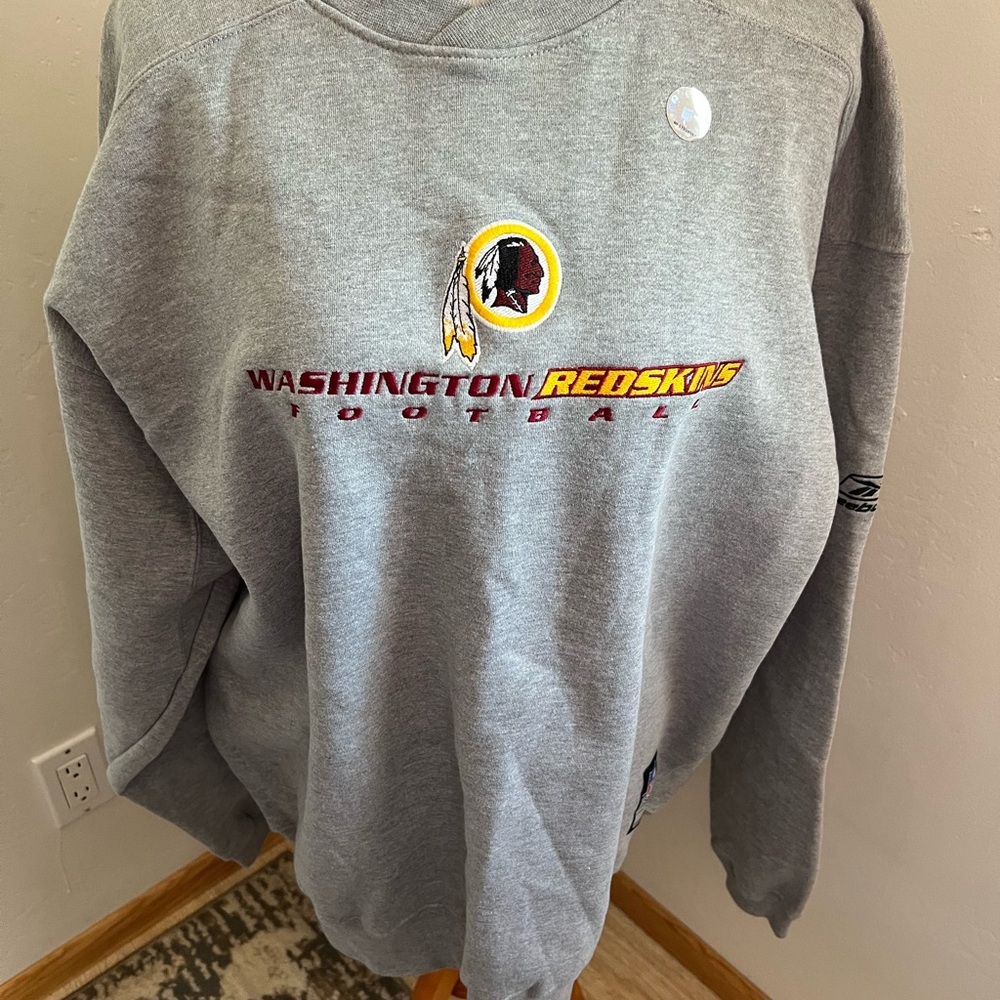 Washington Redskins Gray Sweatshirt